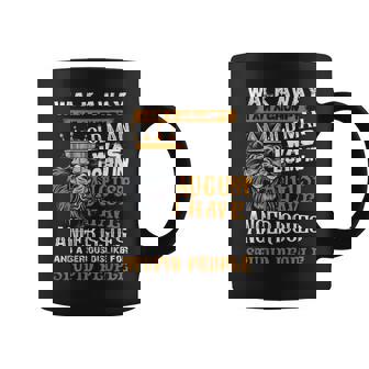 Walk Away I Am A Grumpy Old Man I Was Born In August Coffee Mug | Mazezy