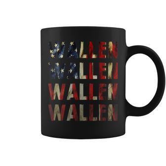 Wallen Last Name American Flag 4Th Of July Patriotic 2 Coffee Mug | Mazezy