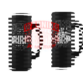 Warning I Have A Big Brother Do Not Touch Brother Coffee Mug | Mazezy
