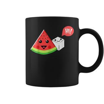 Watermelon Sugar Hi Funny Saying Hi Summer Summer Funny Gifts Coffee Mug | Mazezy