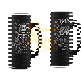 I Wear Orange For My Son Adhd Awareness Month Orange Ribbon Coffee Mug | Mazezy