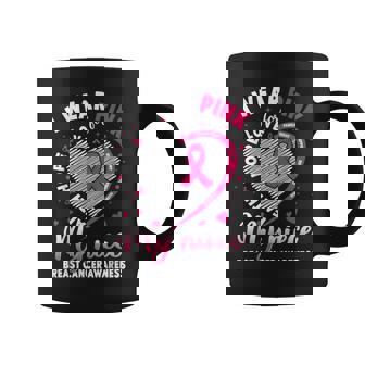 I Wear Pink For My Niece Breast Cancer Awareness Support Coffee Mug - Thegiftio