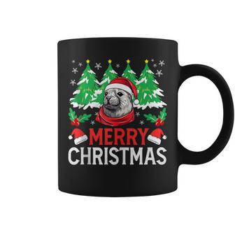 Weddell Seal Christmas Pajama Costume For Xmas Holiday Coffee Mug | Mazezy