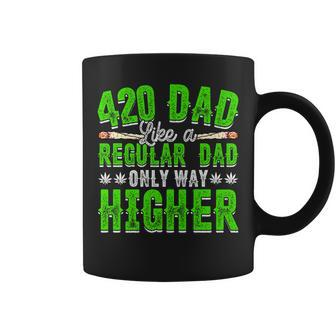Weed Dad Pot Fathers Day Cannabis Marijuana Papa Daddy Gift For Women Coffee Mug | Mazezy
