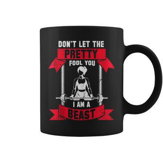Weight-Lifting Workout Quote Fitness Lover Coffee Mug | Mazezy