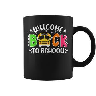 Welcome Back To School Bus Driver First Day Of School Bus Gifts Coffee Mug | Mazezy