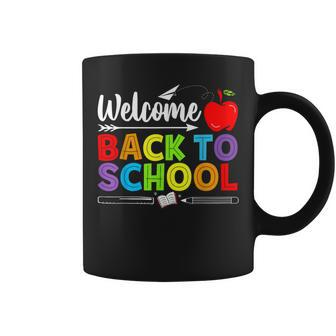 Welcome Back To School Teacher Love Coffee Mug - Monsterry AU
