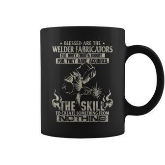 Welder Fabricators Welders Welding Backside Coffee Mug | Mazezy