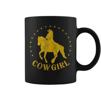 Western Girls Cow Girl Horse Riding Rodeo Howdy Cowgirl Coffee Mug | Mazezy UK