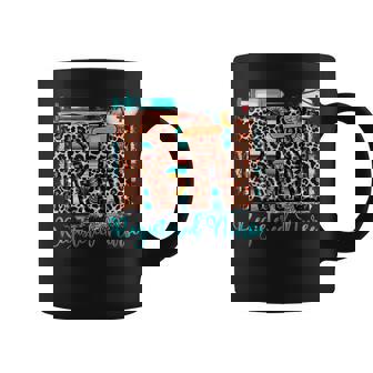 Western Leopard Print Rn Registered Nurse Gifts Sunflowers Coffee Mug - Thegiftio UK
