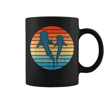 Whale Shark Vintage Sunset Coffee Mug | Mazezy
