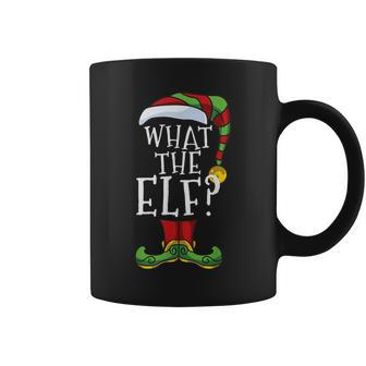 What The Elf Family Matching Christmas Group Funny Elves Gift For Women Coffee Mug - Thegiftio UK
