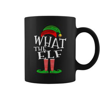 What The Elf Matching Family Pajama Top Christmas Gift Gift For Women Coffee Mug - Thegiftio UK