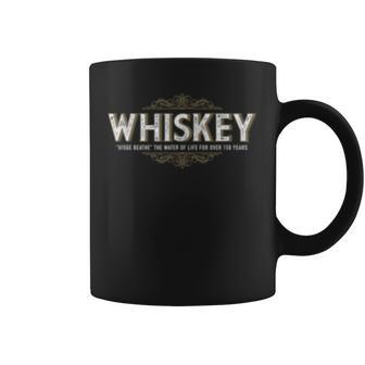 Whiskey The Water Of Life For Over 150 Years Fun Fact Coffee Mug | Mazezy