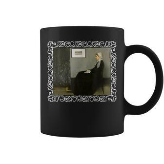 Whistlers Mother Arrangement In Grey And Black Coffee Mug | Mazezy