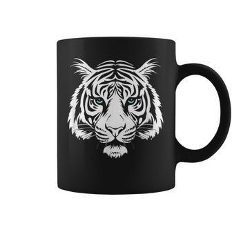 White Siberian Tiger Wildlife Coffee Mug | Mazezy