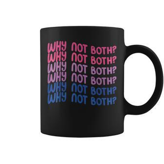 Why Not Both Bi Pride Coffee Mug | Mazezy