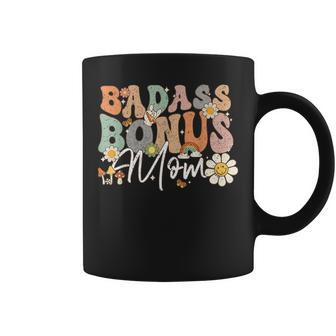 Wife Badass Bonus Mama Step Mom Lady Coffee Mug - Monsterry AU