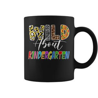 Wild About Kindergarten Leopard For Teacher Back To School Coffee Mug - Monsterry DE