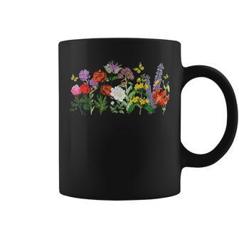Wildflower Summer Flowers Blooming Floral Graphic Coffee Mug - Seseable
