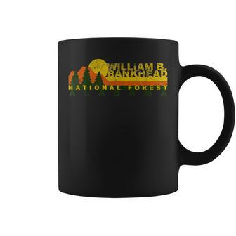 William B Bankhead National Forest Vintage Retro Coffee Mug | Mazezy