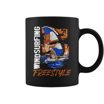 Windsurfing Freestyle Water Sports Sailboard Windsurfer Coffee Mug | Mazezy