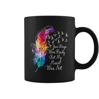 Your Wings Were Ready But My Heart Was Not Lgbt Vintage Coffee Mug | Mazezy