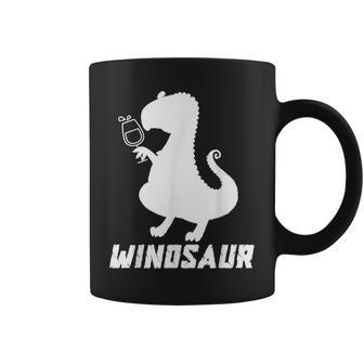 Winosaur Wine Dinosaur Funny Drinking Party Gift Coffee Mug | Mazezy