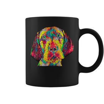 Wirehaired Vizsla Dog Coffee Mug | Mazezy