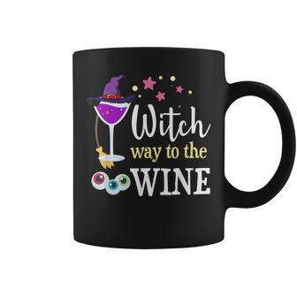 Witch Way To The Wine Costume For Witch Lover Coffee Mug - Seseable