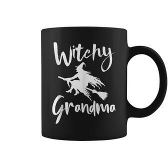 Witchy Grandma Funny Halloween Horror Scary Coffee Mug | Mazezy