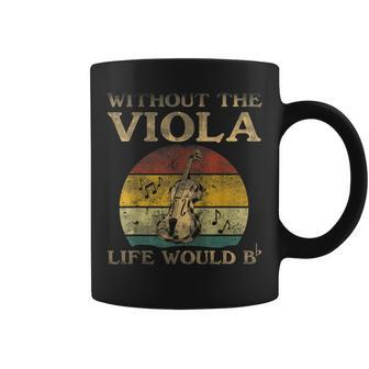 Without Viola Life Would Be Flat Bb Coffee Mug | Mazezy UK