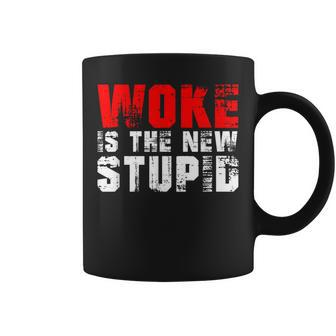 Woke Is The New Stupid Coffee Mug | Mazezy