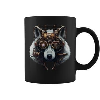 Wolves Wolf Steampunk Wolf 3 Coyote Coyote Coffee Mug - Monsterry