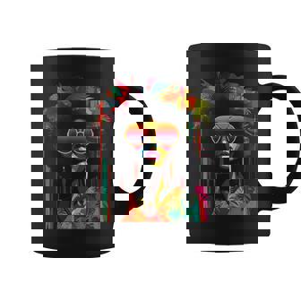 Women Black Queen Afro Melanin Dripping Junenth Celebrate Coffee Mug | Mazezy