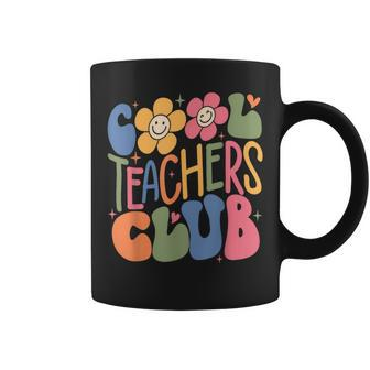 Women Teacher Cool Teachers Club Back To School Coffee Mug - Seseable