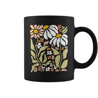 Women Wildflower Summer Flowers Blooming Floral Graphic Coffee Mug | Mazezy