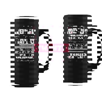 Womens 40Th Birthday Gift More Fun Than Two Twenty Year Olds Coffee Mug - Thegiftio UK