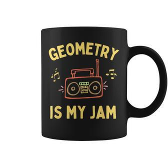 Women's Geometry Teacher Appreciation Geometry Professor Coffee Mug | Mazezy