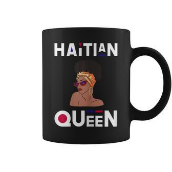 Womens Haitian Queen Haitian Flag Black Pride Haiti Coffee Mug - Thegiftio UK
