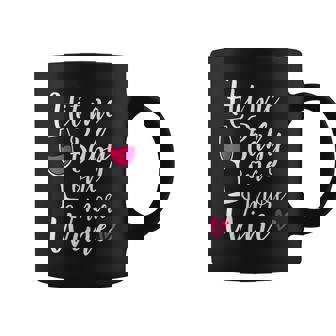 Womens Hit Me Baby One More Wine Funny Wine Lover Coffee Mug - Thegiftio UK