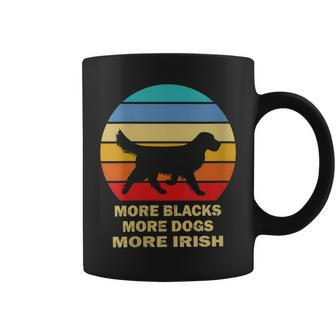 Womens More Blacks More Dogs More Irish Vintage Dog Mom Dog Dad Coffee Mug - Thegiftio UK