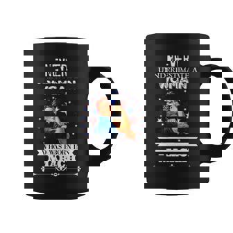 Womens Never Underestimate A Woman Born In March Gift For Women Coffee Mug - Seseable