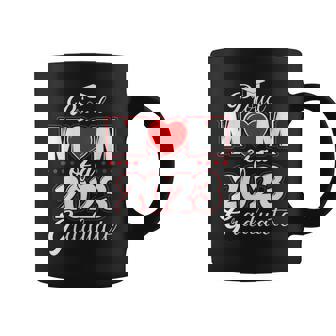 Womens Proud Mom Of A Class Of 2023 Graduate Senior 23 Heart Family Coffee Mug - Thegiftio UK