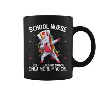 Womens School Nurse Like A Regular Nurse More Magical - Hospital Coffee Mug - Thegiftio UK