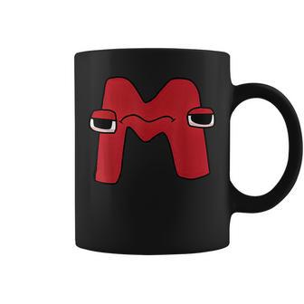 Wondering Letter M Alphabet Lore Coffee Mug - Seseable