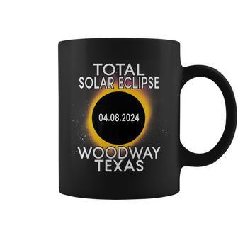 Woodway Texas Path Of Totality Total Solar Eclipse 2024 Coffee Mug | Mazezy