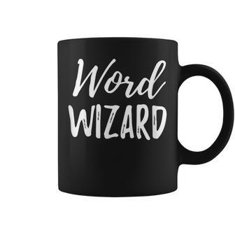 Word Wizard Coffee Mug | Mazezy