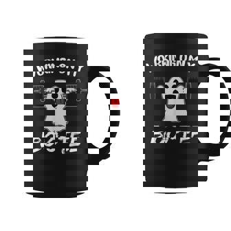 Working On My Boo Ghost Workout Gym Halloween Coffee Mug | Mazezy