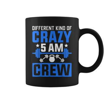 Workout Squad 5Am Crew Funny Gym Quote Coffee Mug - Seseable
